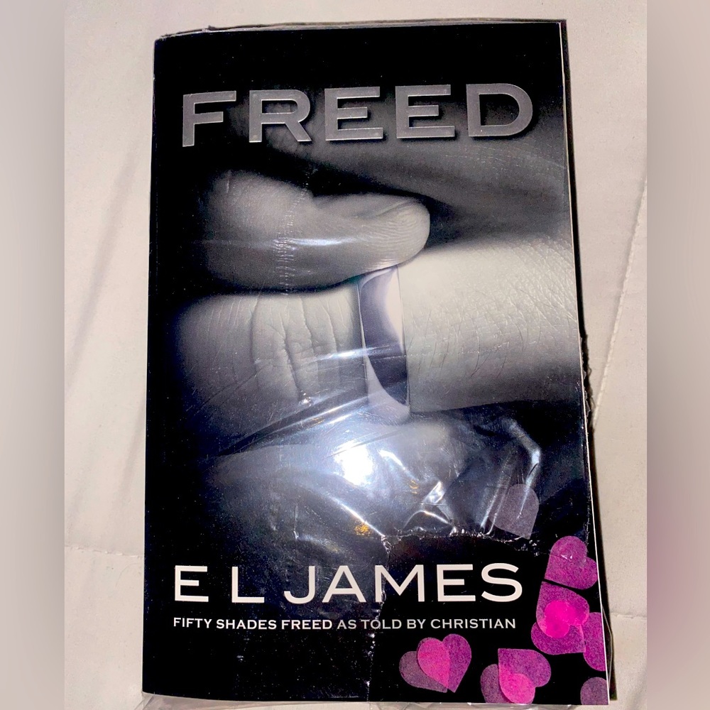 NEW 50 Shades FREED As Told by Christian Book, Romance Novel, shrink wrapped